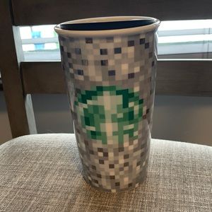 Rodarte + Starbucks travel mug